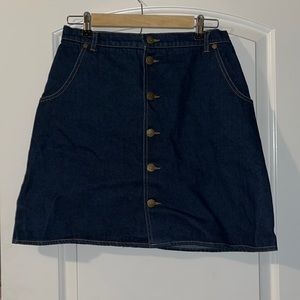 Denim Skirt